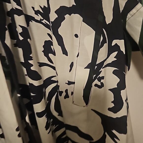 Soft Surrounding green day tunic top L - Picture 9 of 10